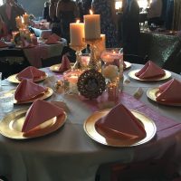 Millbottom Wedding Party table setting