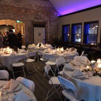 Timekeeper Distillery Wedding table settings