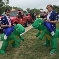 Barrington Parade Performance dinosaurs