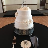 Signature Events Wedding Party cake front