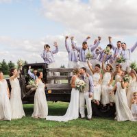 Milford Hills Hunt Club Wedding party