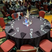 Illinois Housing Association Party table setting