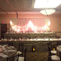 Hilton Garden Inn Wedding head table