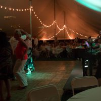 Carbon Hill Park Wedding dance floor