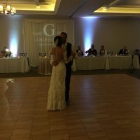 Lake Geneva Ridge Wedding dance floor
