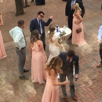 Byron Colby Barn Wedding courtyard