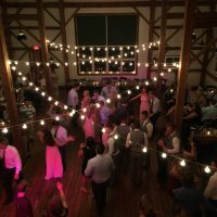 Byron Colby Barn Wedding view from loft