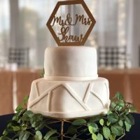 Naperville Noah's Event Wedding cake