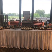 Rockford Country Club Wedding dessert table