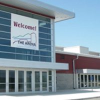 Corbin Arena Hospital Gala venue entrance