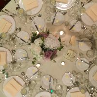 Bolingbrook Country Club Wedding table setting