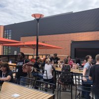 Exile Brewing Employee Event patio