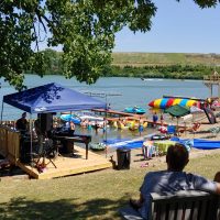 Mars Hill Yacht Club Party beach