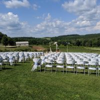 Hawks Mill Winery Wedding outdoor ceremony location