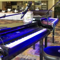 River Club Baseball Wedding pianos