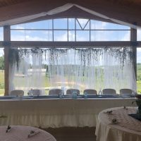 Hawks Mill Winery Wedding head table