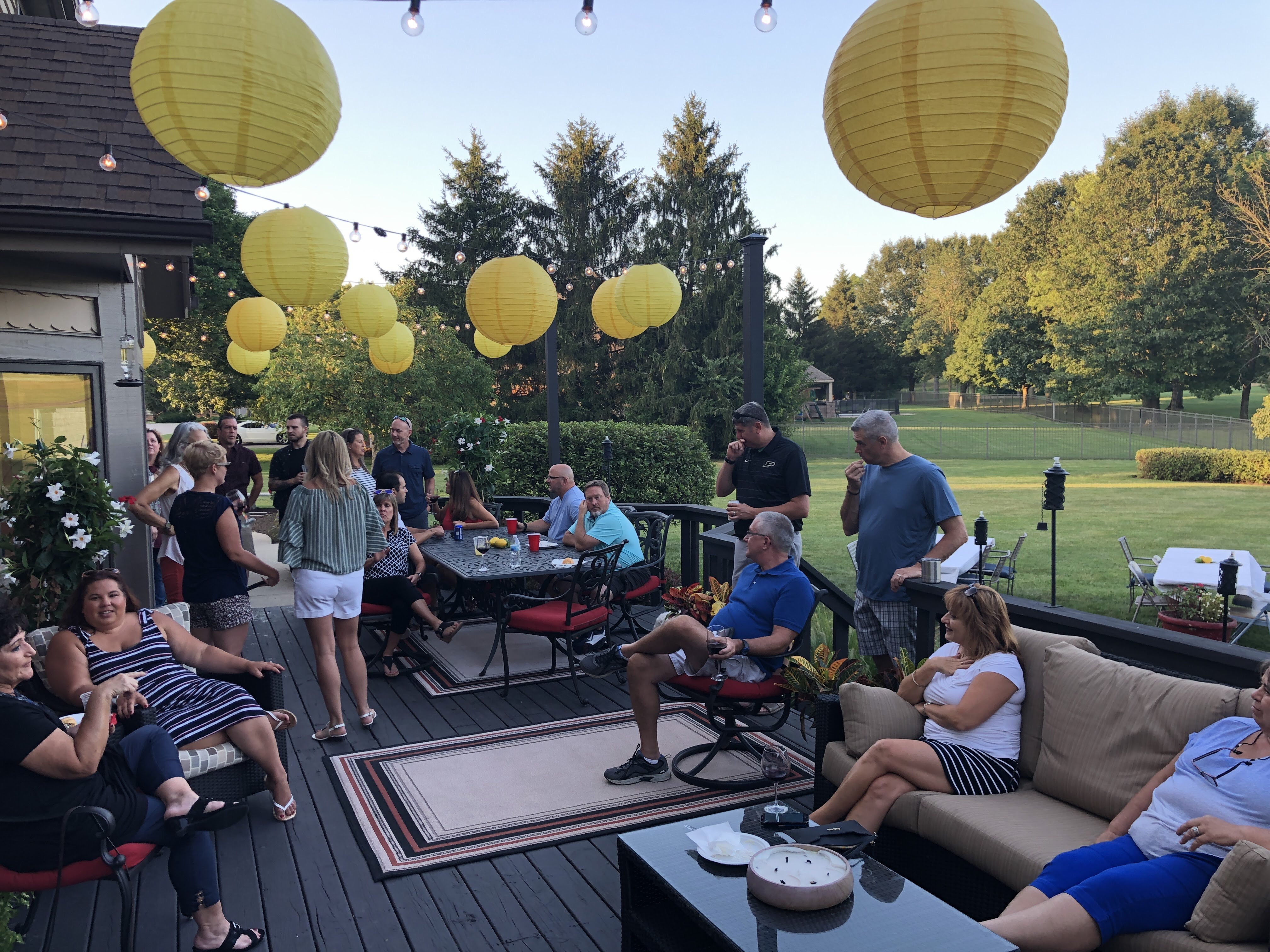 50th Birthday Backyard Party