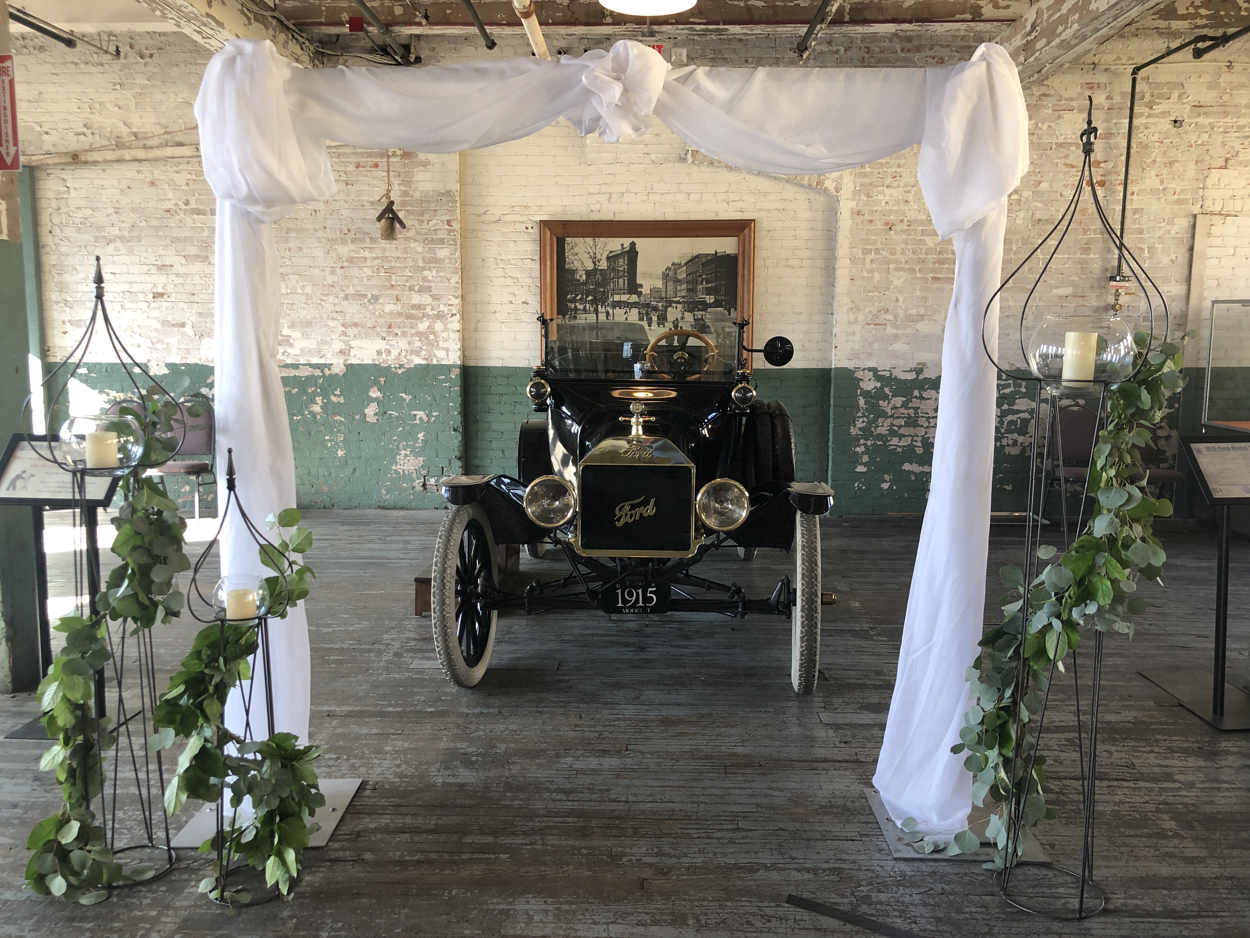 Ford Piquette Avenue Plant Wedding Event