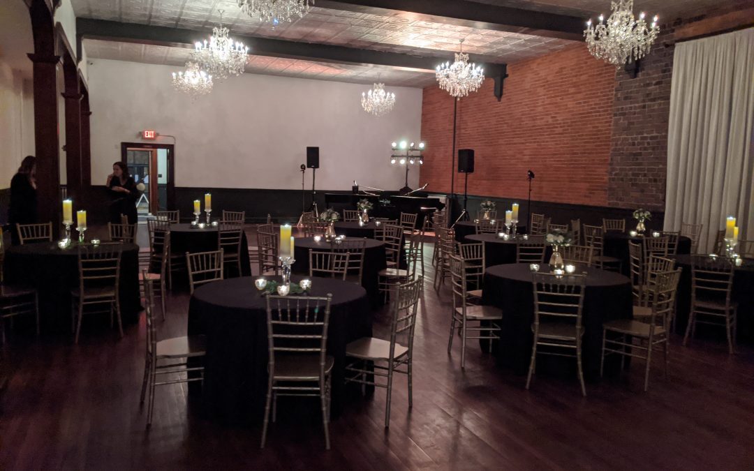 Silver Fox Elegant Ballroom Wedding Reception