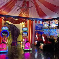 Private Family New Year Circus Game Room