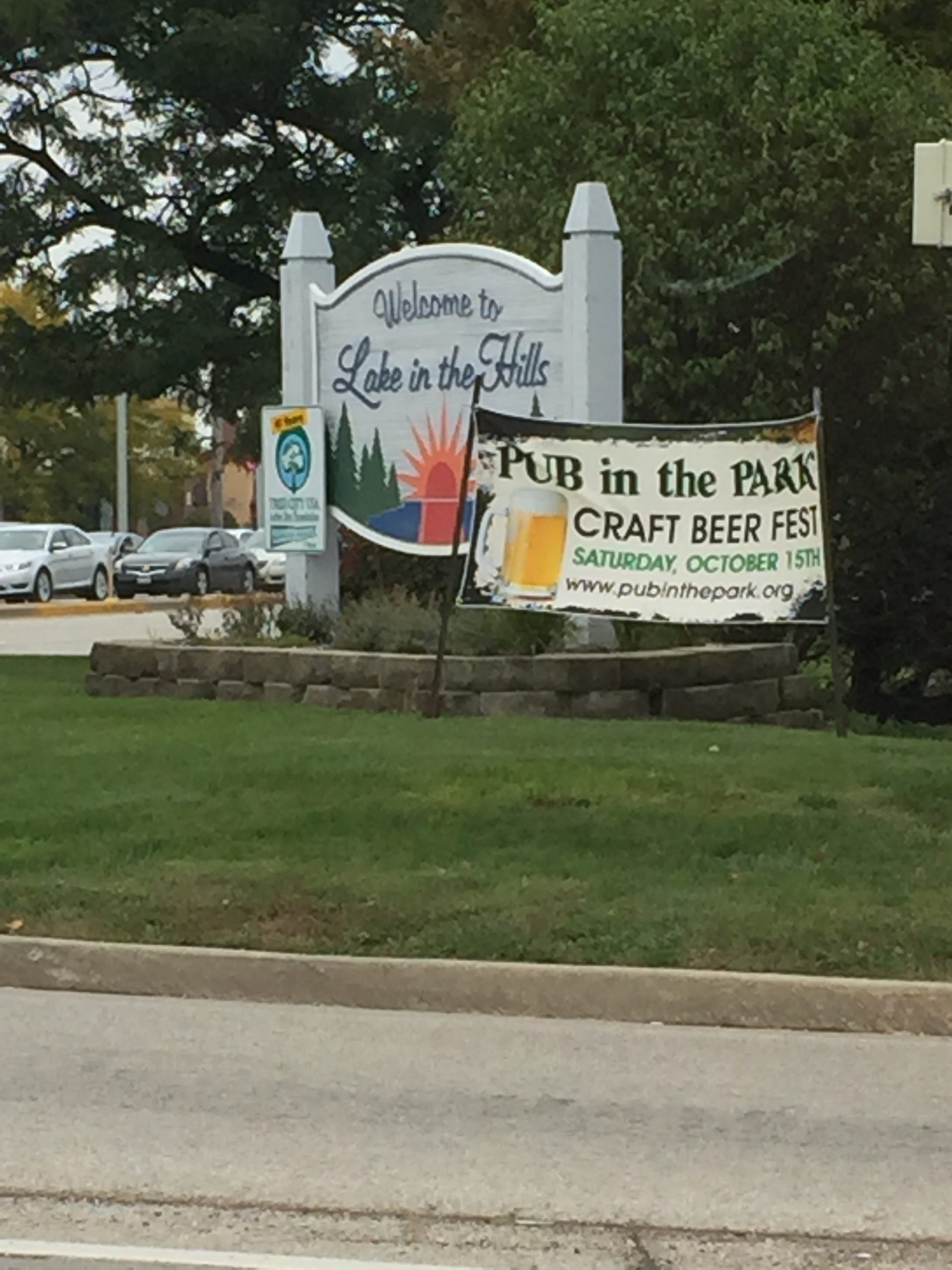 Pub in The Park Craft Beer Fest Event Lake in The Hills Illinois