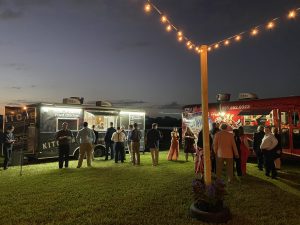 Beautiful Backyard Wedding Food Trucks