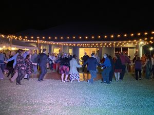 Beautiful Backyard Wedding Dance