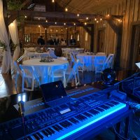 Creekside Event Barn Wedding stage view