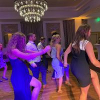 Intimate Birchwood Wedding line dance