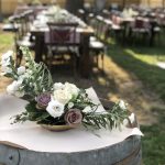 Unique Champaign Backyard Wedding