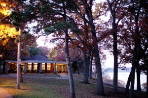 Eagle Point Park Riverfront Pavilion Wedding Celebration