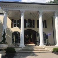 Cherokee Dock Wedding Celebration entrance