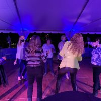 The Isles of Collier Preserve Holiday Party dancers