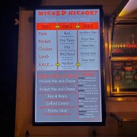 Miami Township Community Center Wedding food truck menu