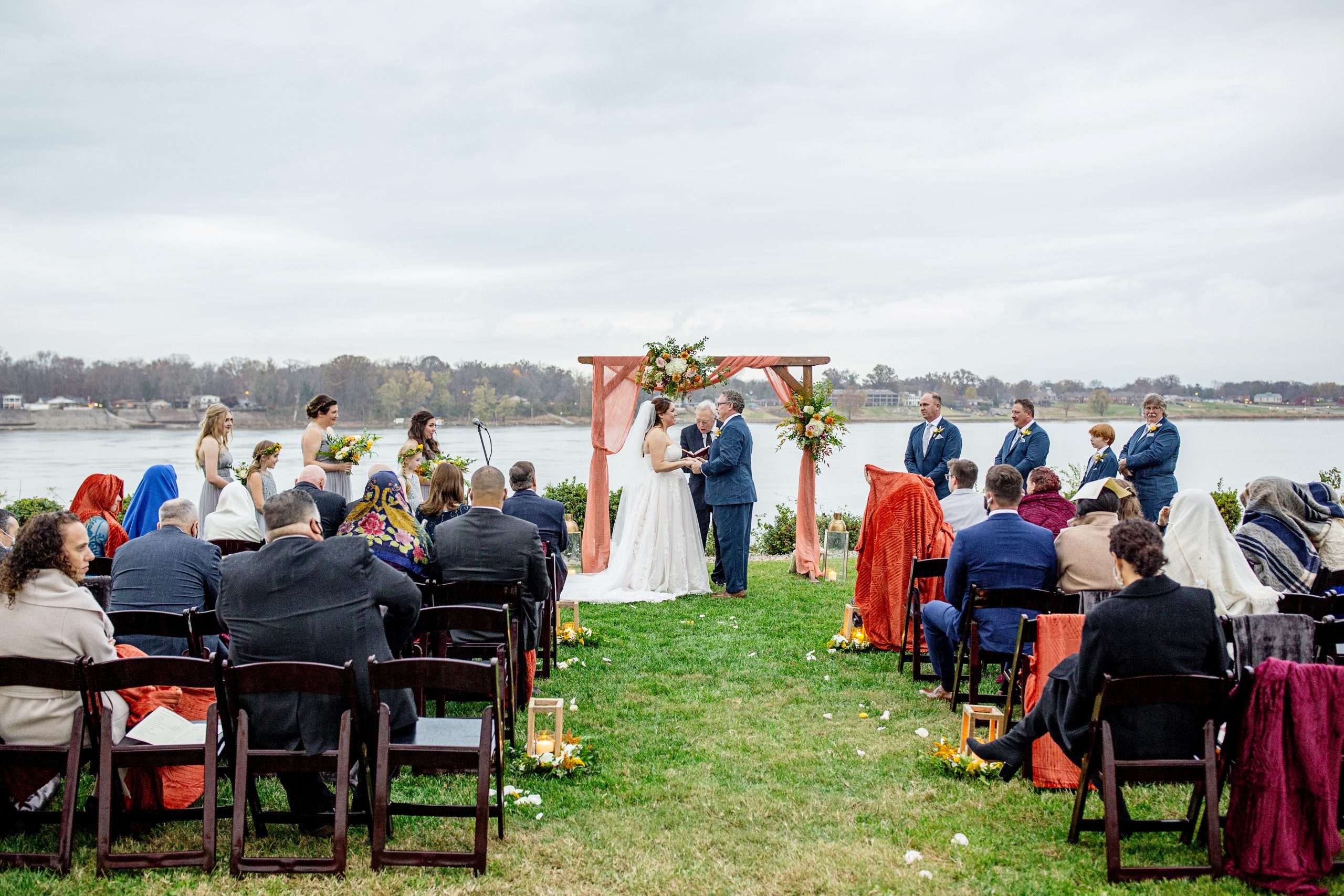 Louisville Water Tower Park Wedding Celebration Kentucky