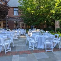 Community House Winnetka Wedding seating