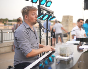 Cigars and Stilettos Fundraiser Piano 2