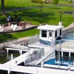 Lake Lawn Rehearsal Dinner Boat
