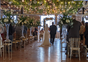 Loft Spring Wedding Ceremony