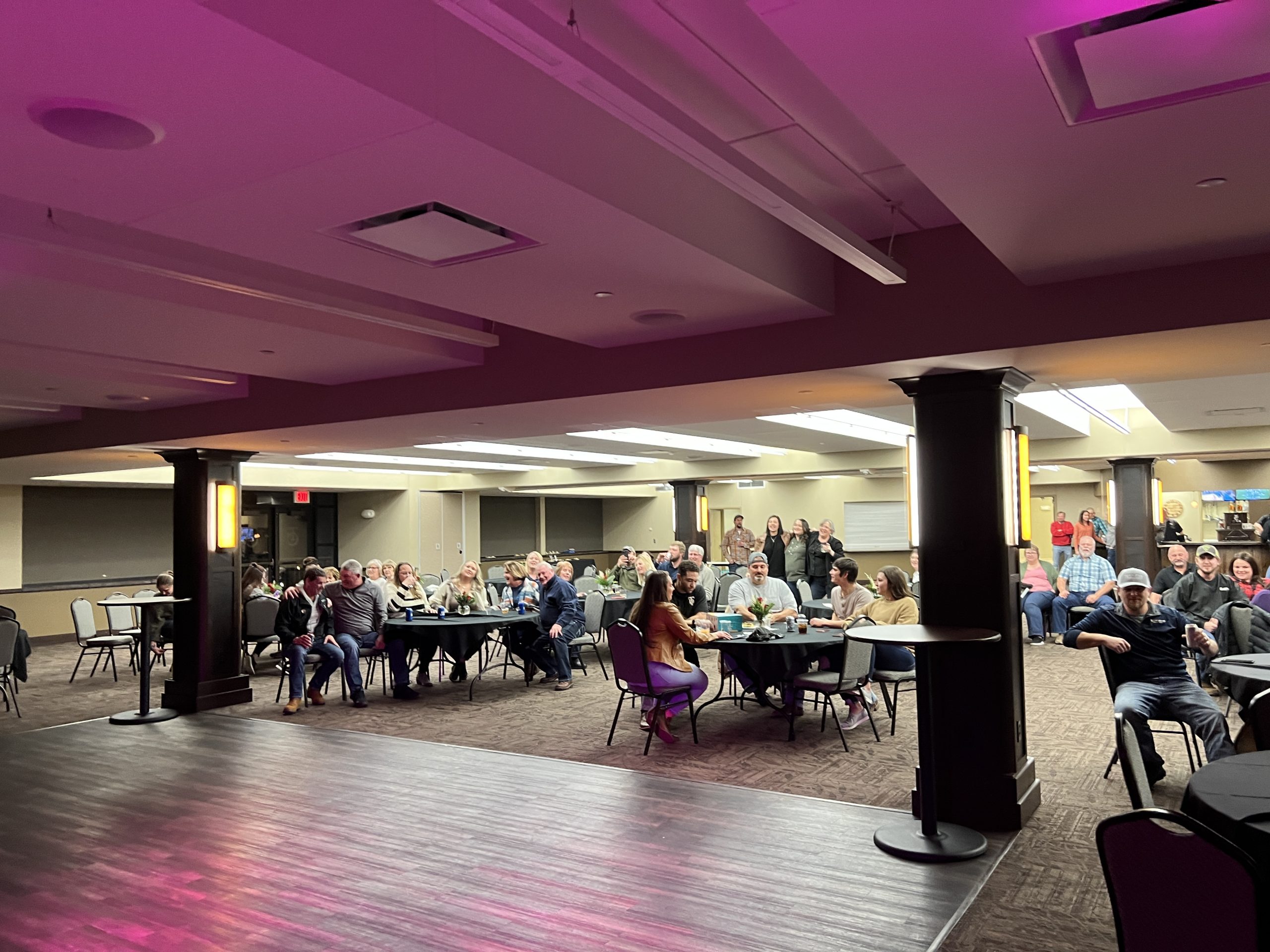 Templeton Center Grand Hall Annual Distillery Holiday Party Templeton IA