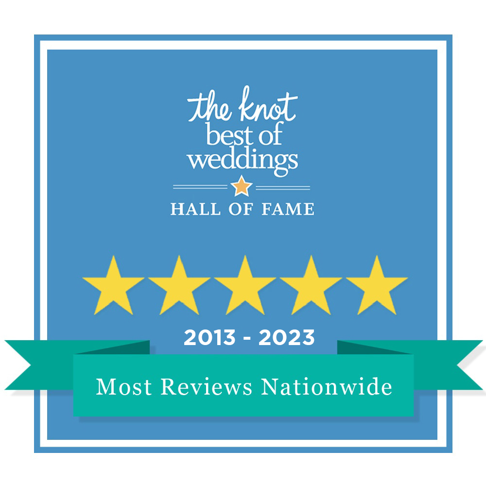 The knot best of wedding hall of fame 2013-2023