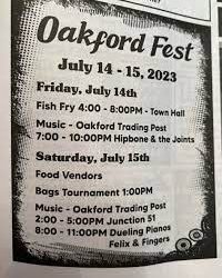Oakford Trading Post Dueling Pianos Festival