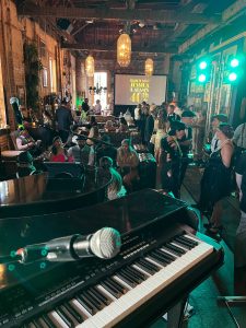 Felix And Fingers Dueling Pianos performing at Mather's Social Gathering on 2023-09-16