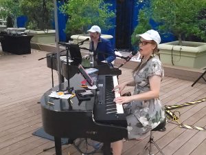 Felix And Fingers Dueling Pianos performing at The Roosevelt New Orleans on 2023-09-13