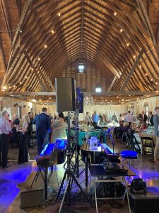 Crowd enjoying the dueling pianos at The Stables of Kewanee