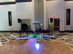 Inside view of the Hilton Garden Inn Conference Center