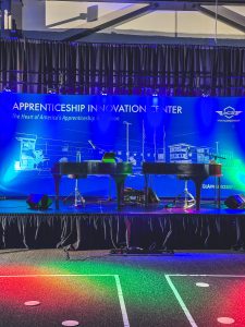 Felix And Fingers Dueling Pianos at Adaptive Construction Solutions Inc.