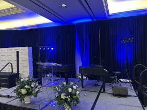 Felix And Fingers performing at The Houstonian Hotel, Club & Spa