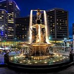 A Night of Perfect Harmony: Dueling Pianos Meet Cincinnati's Fountain Square Cincinnati's Fountain Square