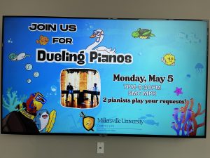 Felix And Fingers Dueling Pianos performing at Student Memorial Center on 2025-05-05